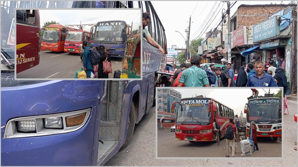 ঈদুল আজহার ছুটি শেষে দলে দলে ফিরছে মানুষ, ঢাকাও ছাড়ছেন অনেকে