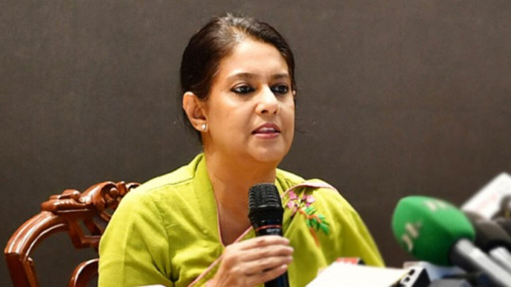 পরিবেশ, বন ও জলবায়ু পরিবর্তন বিষয়ক উপদেষ্টা সৈয়দা রিজওয়ানা হাসান।