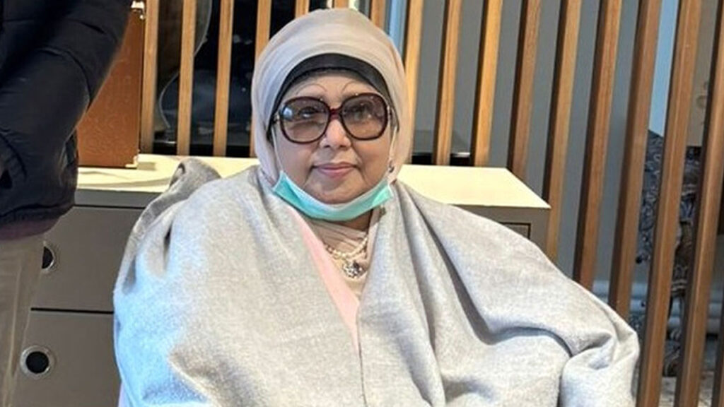 বিএনপি চেয়ারপারসন ও সাবেক প্রধানমন্ত্রী খালেদা জিয়া।