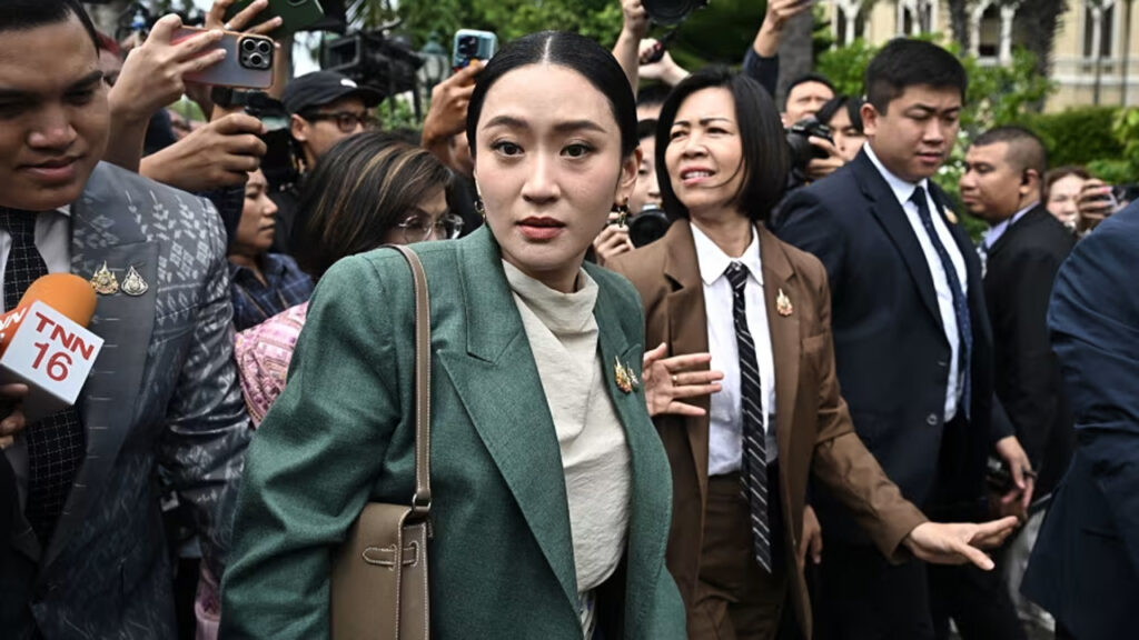 থাইল্যান্ডের প্রধানমন্ত্রী পেতোংতার্ন সিনাওয়াত্রা