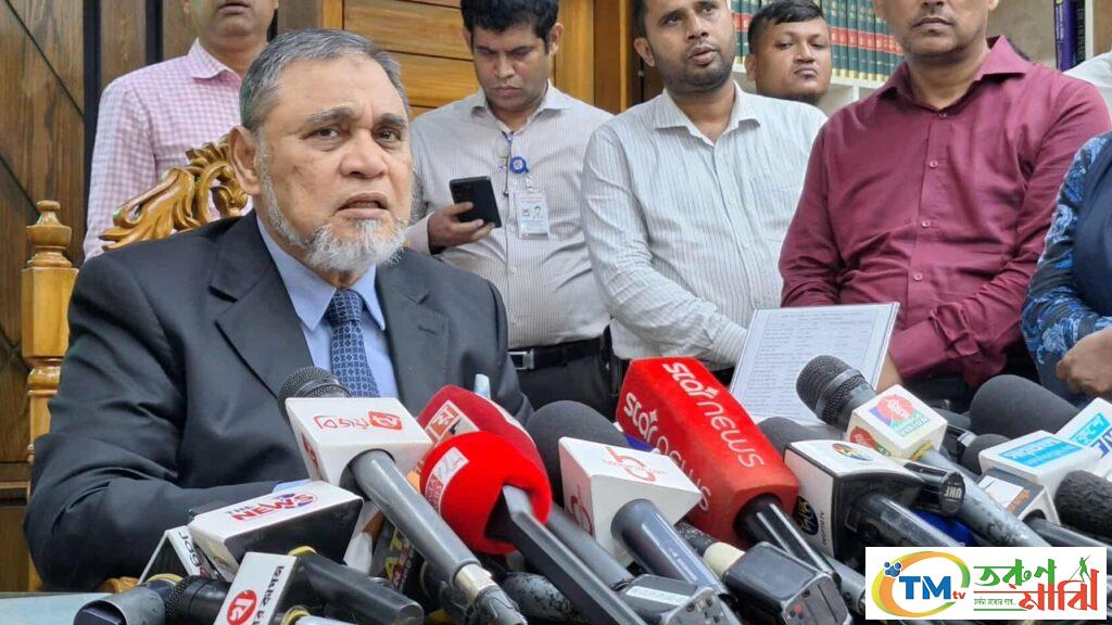 প্রধান নির্বাচন কমিশনার (সিইসি) এএমএম নাসির উদ্দিন