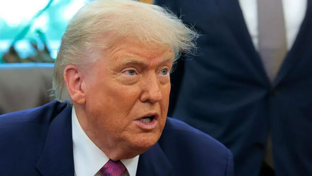 মার্কিন প্রেসিডেন্ট ডোনাল্ড ট্রাম্প।