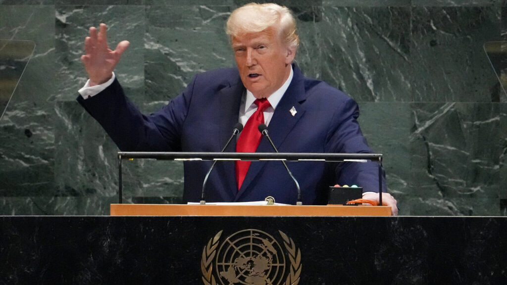 যুক্তরাষ্ট্রের প্রেসিডেন্ট ডোনাল্ড ট্রাম্প।