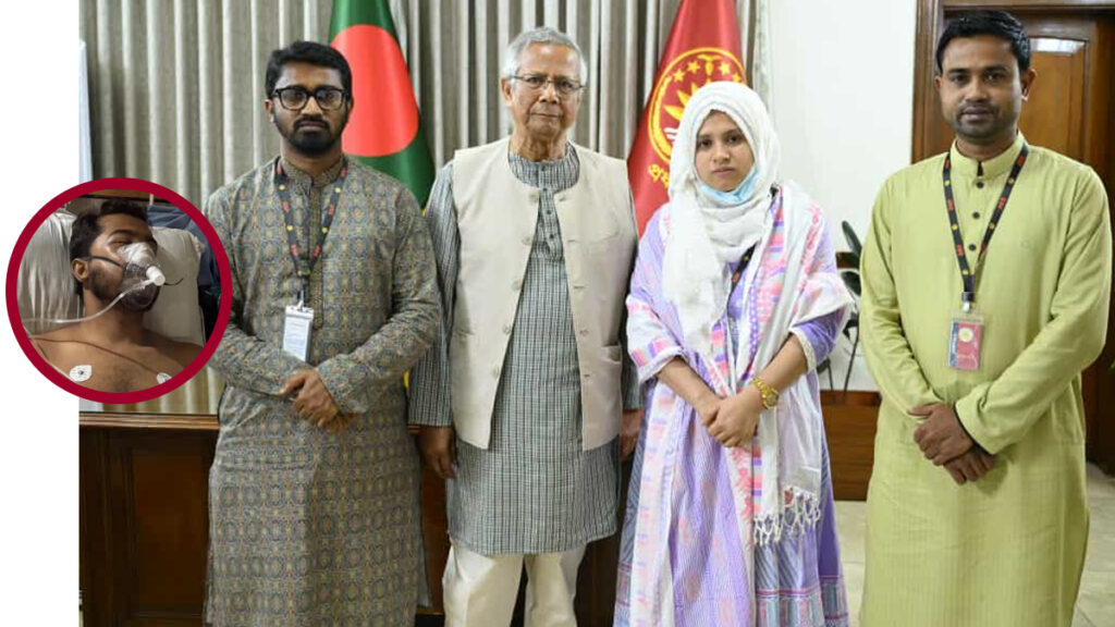 প্রধান উপদেষ্টার সঙ্গে নুরের স্ত্রী মারিয়া আক্তার সাক্ষাৎ করলে প্রধান উপদেষ্টা এ তথ্য জানান