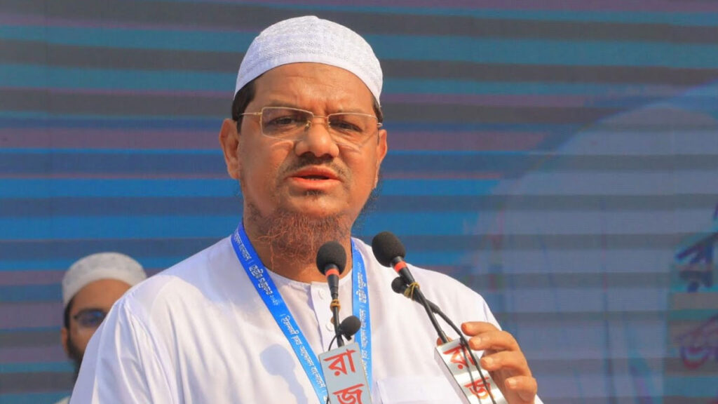 ইসলামী আন্দোলন বাংলাদেশের আমির মুফতি সৈয়দ মুহাম্মাদ রেজাউল করীম (চরমোনাই পীর)।