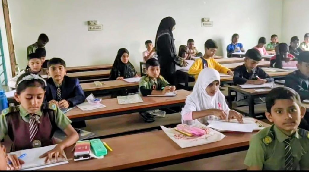 রাজশাহীর মোহনপুরে বাংলাদেশ কিন্ডারগার্টেন অ্যাসোসিয়েশনের বৃত্তি পরীক্ষা-২০২৫