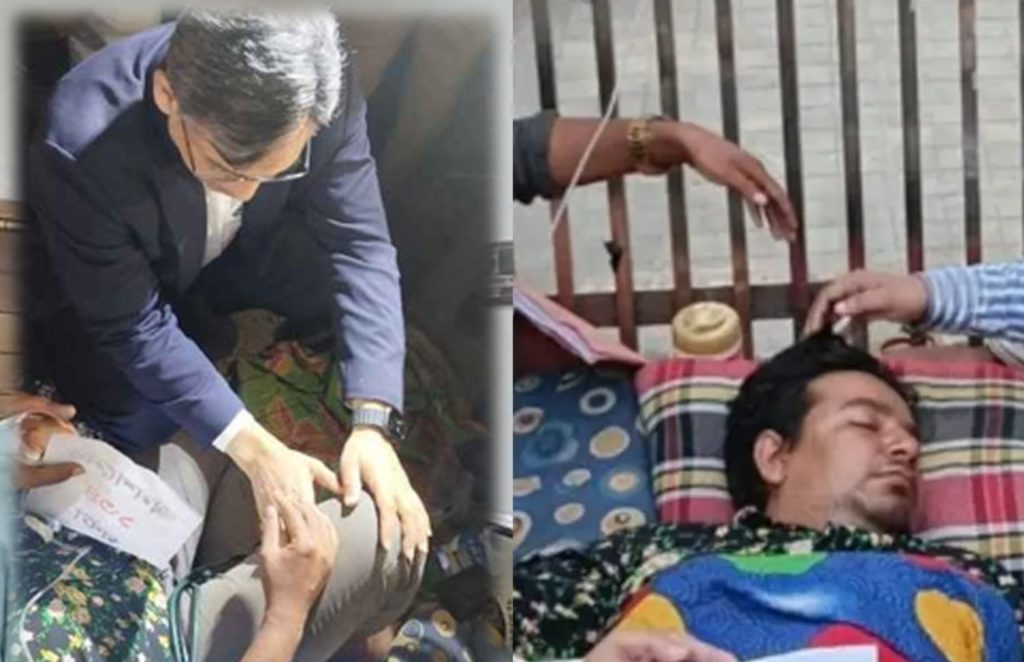 অনশন ভাঙলেন আমজনতা দলের সদস্য সচিব তারেক