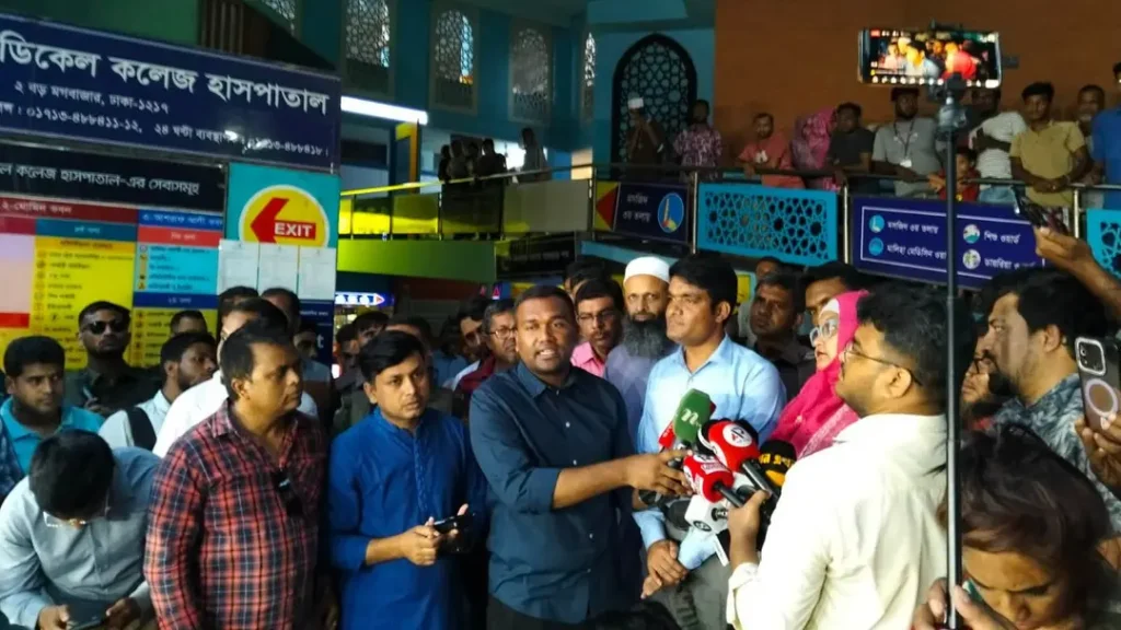 আদ্-দ্বীন হাসপাতালকে ৩ লাখ টাকা জরিমানা: ভ্রাম্যমাণ অভিযান