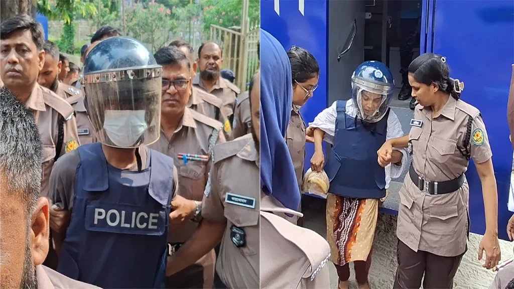 আদালতে প্রধান আসামি সোহেল ও তার স্ত্রী স্বপ্না