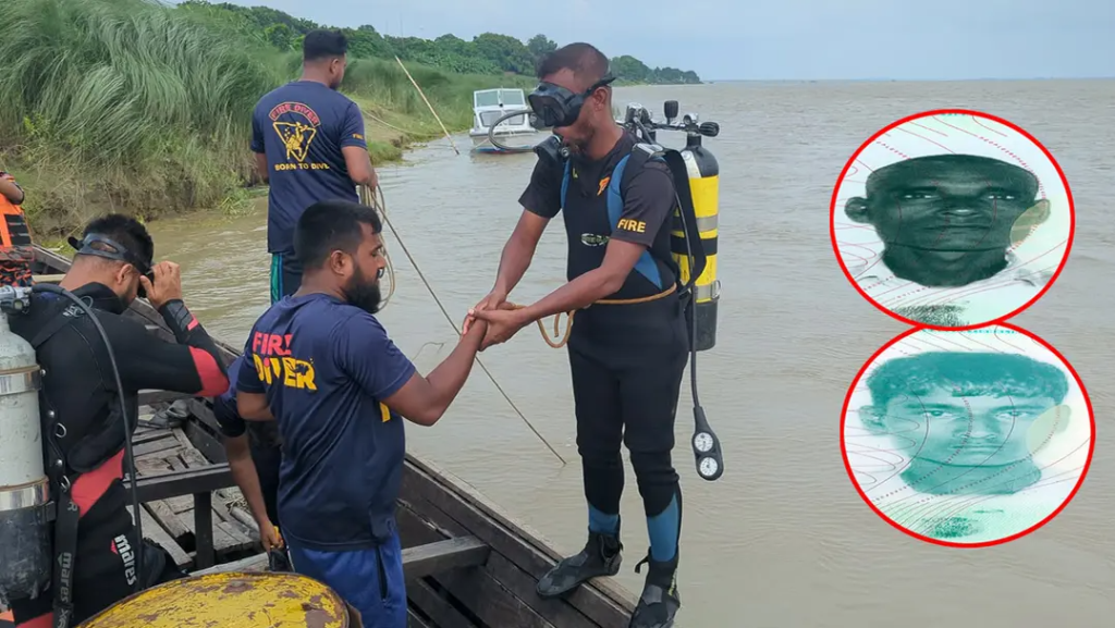 পদ্মা নদীতে নৌকাডুবি: ২১ ঘণ্টাতেও মেলেনি নিখোঁজ বাবা-ছেলের সন্ধান, দ্বিতীয় দিনের উদ্ধার অভিযান শুরু