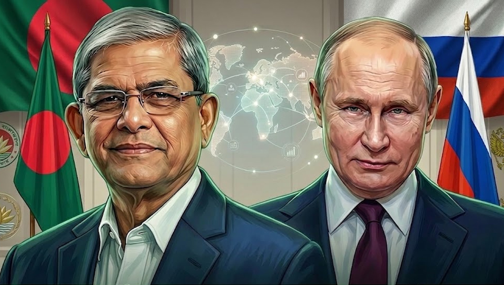 রাষ্ট্রপতি মির্জা ফখরুলকে পুতিনের অভিনন্দন!!