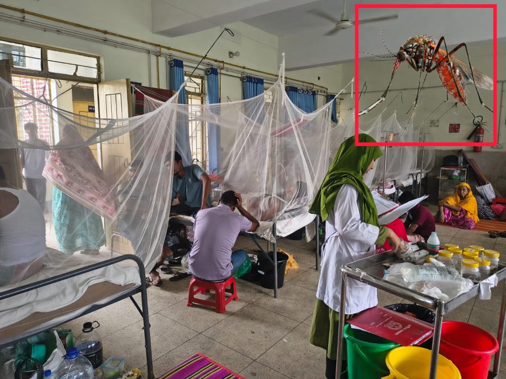রামেক হাসপাতালে ৫ দিনে ৩ প্রাণহানি, ভর্তি ১৩০