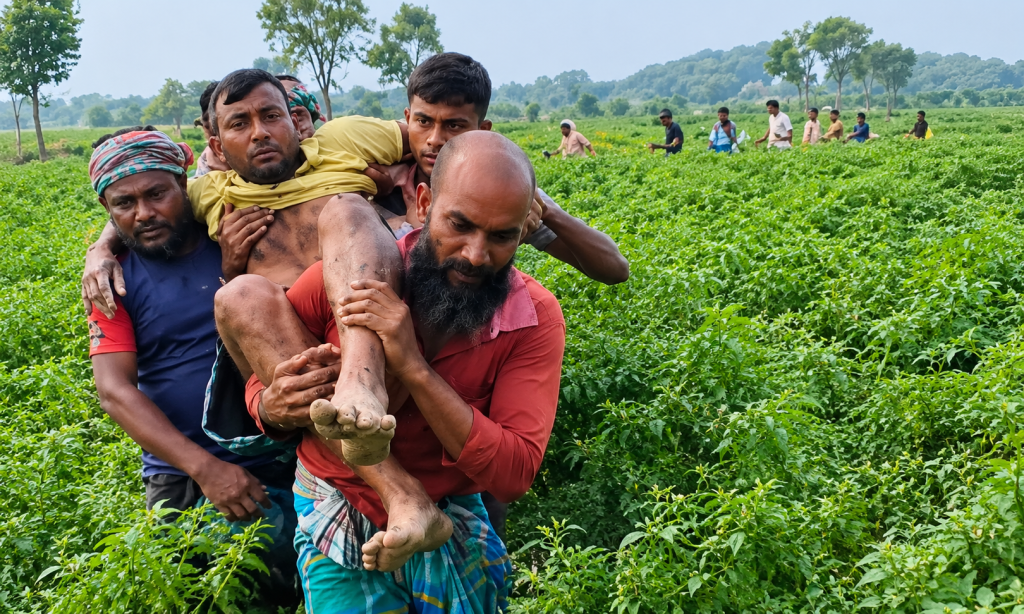 কুষ্টিয়া সীমান্তে বিএসএফের গুলিতে বাংলাদেশি আহত, বিজিবির পাল্টা ফায়ার
